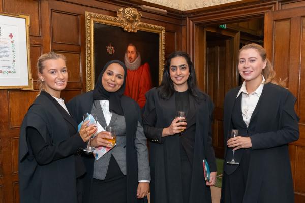 Guests at the reception 