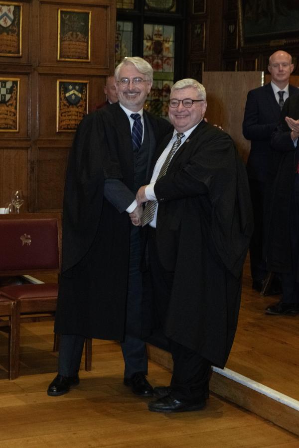 Judge Brendan Greiner and Master Treasurer 