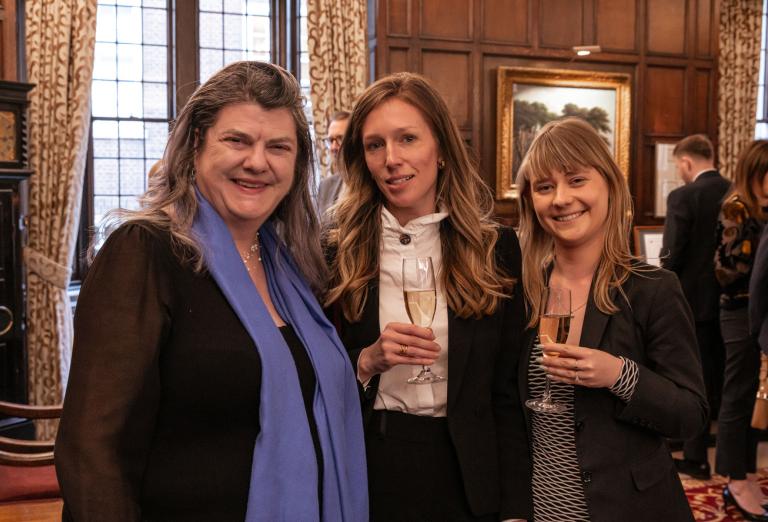 Master McCullough and guests