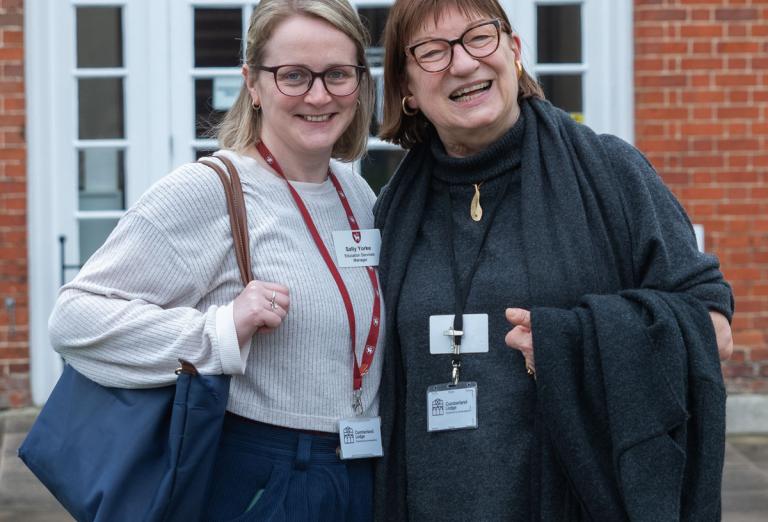 Sally Young and Christa Richmond