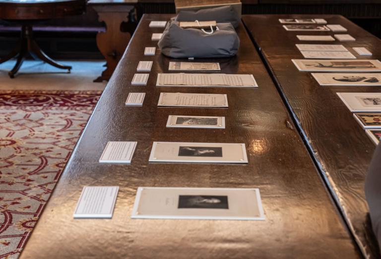 Display for the celebratory dinner