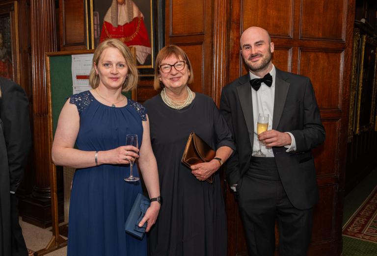 Sally Yorke, Christa Richmond, Middle Temple Director of Education and Gabriel Dorey