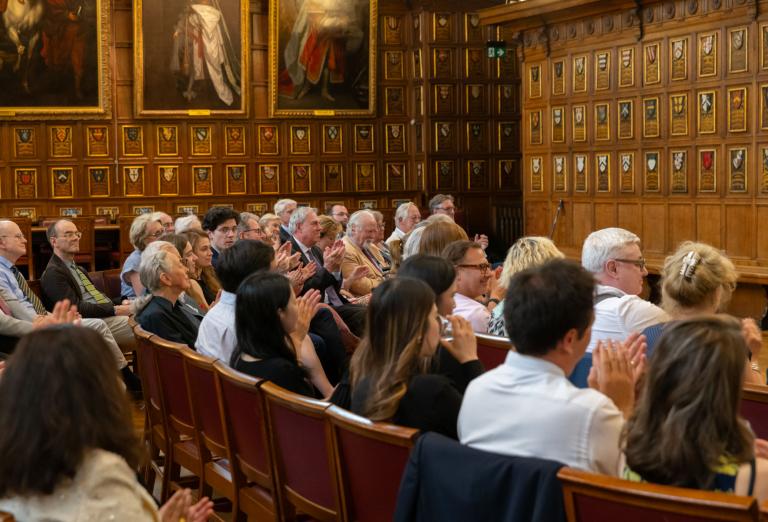 Guests enjoying the concert 