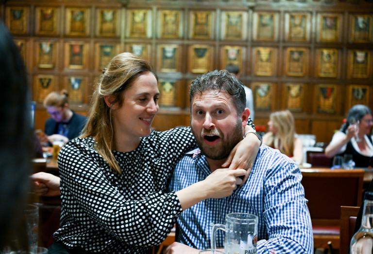 Guests having fun 