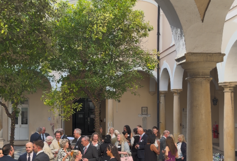 Opening Reception at Governor's Residence