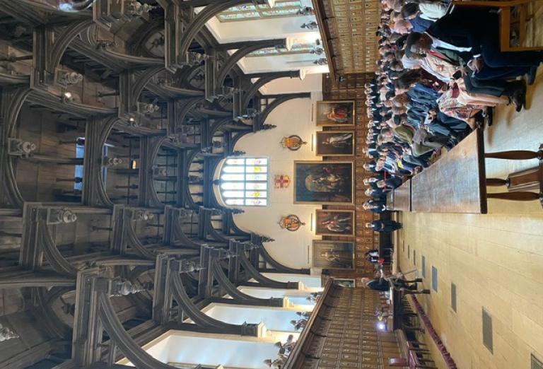 Waiting in Hall to be Called